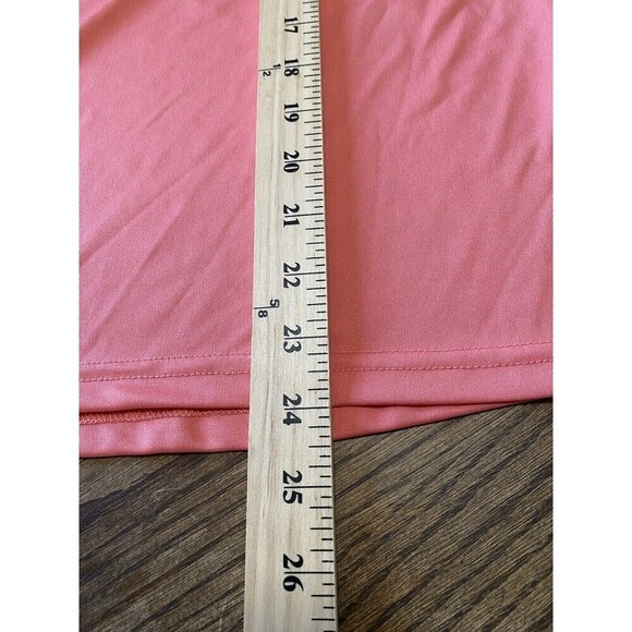 Haimont Women's Athletic Tank Top Size Large Dry Fit Sleeveless UPF Medium Coral - Picture 7 of 7